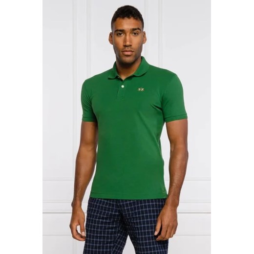La Martina Polo Eduardo | Slim Fit | pique ze sklepu Gomez Fashion Store w kategorii T-shirty męskie - zdjęcie 172774863