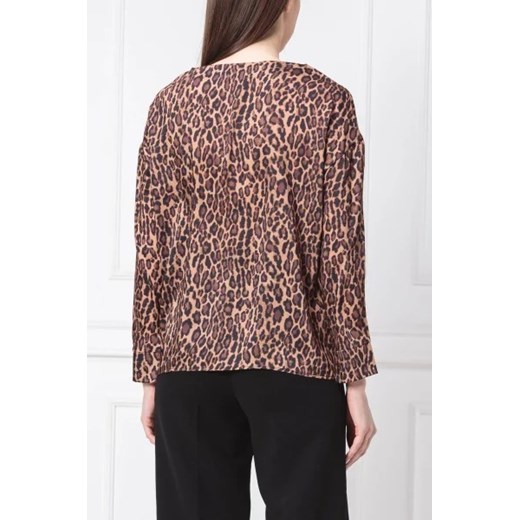 NA-KD Bluzka Leopard | Relaxed fit 34 okazja Gomez Fashion Store