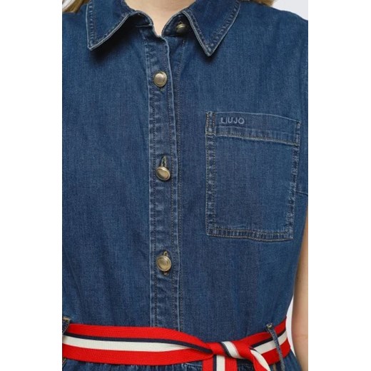Liu Jo Sukienka z paskiem DRESS | denim Liu Jo 36 okazja Gomez Fashion Store