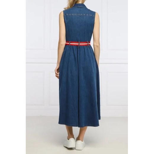 Liu Jo Sukienka z paskiem DRESS | denim Liu Jo 42 wyprzedaż Gomez Fashion Store