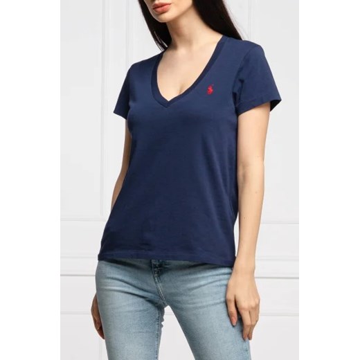 POLO RALPH LAUREN T-shirt | Regular Fit ze sklepu Gomez Fashion Store w kategorii Bluzki damskie - zdjęcie 172776342