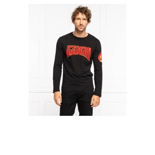 Iceberg Longsleeve ICEBERG X SNOOPY | Regular Fit ze sklepu Gomez Fashion Store w kategorii T-shirty męskie - zdjęcie 172776663