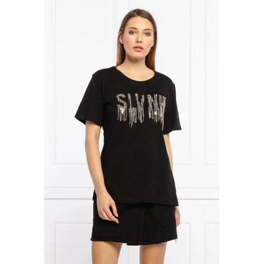 Silvian Heach T-shirt | Regular Fit ze sklepu Gomez Fashion Store w kategorii Bluzki damskie - zdjęcie 172776971