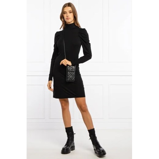 DONDUP - made in Italy Sukienka FLUID INTERLOCK | z dodatkiem kaszmiru Dondup - Made In Italy S okazyjna cena Gomez Fashion Store