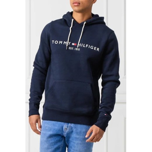 Tommy Hilfiger Bluza TOMMY LOGO HOODY | Regular Fit ze sklepu Gomez Fashion Store w kategorii Bluzy męskie - zdjęcie 172777490