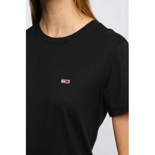 Bluzka damska czarna Tommy Jeans