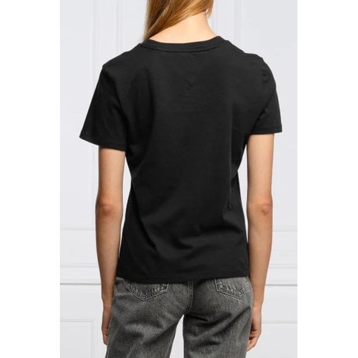 Bluzka damska Tommy Jeans czarna