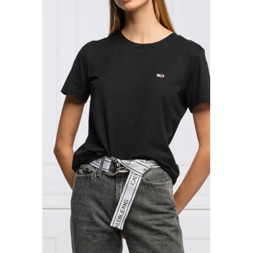 Tommy Jeans T-shirt | Regular Fit ze sklepu Gomez Fashion Store w kategorii Bluzki damskie - zdjęcie 172777543
