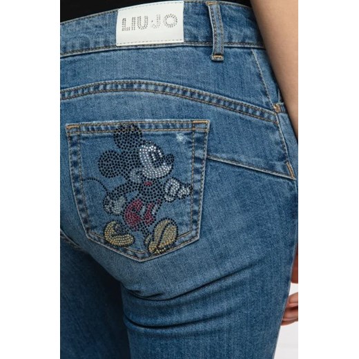 Liu Jo Jeansy new ideal liu jo x disney | Skinny fit | bottom up Liu Jo 26 wyprzedaż Gomez Fashion Store
