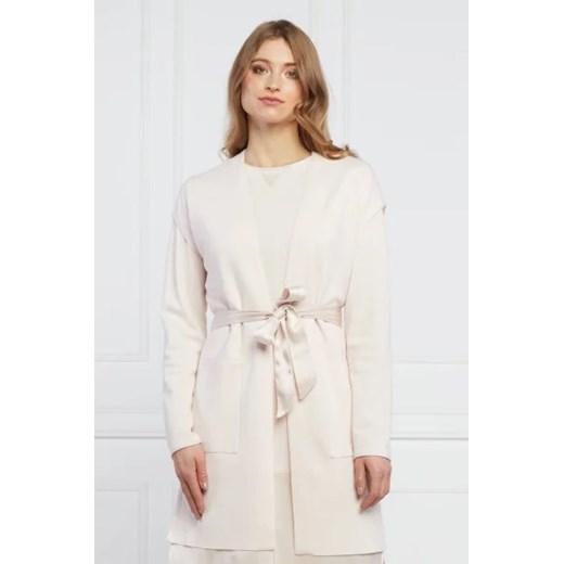 Marc Cain Wełniany kardigan | Loose fit ze sklepu Gomez Fashion Store w kategorii Swetry damskie - zdjęcie 172777960