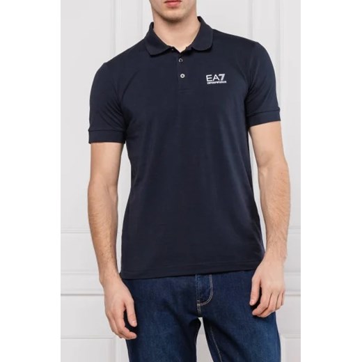 EA7 Polo | Regular Fit ze sklepu Gomez Fashion Store w kategorii T-shirty męskie - zdjęcie 172778321