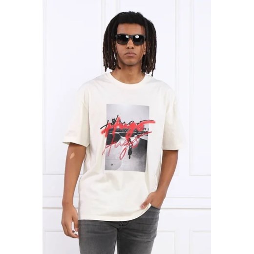 HUGO T-shirt Dateboard | Relaxed fit XXL Gomez Fashion Store promocja