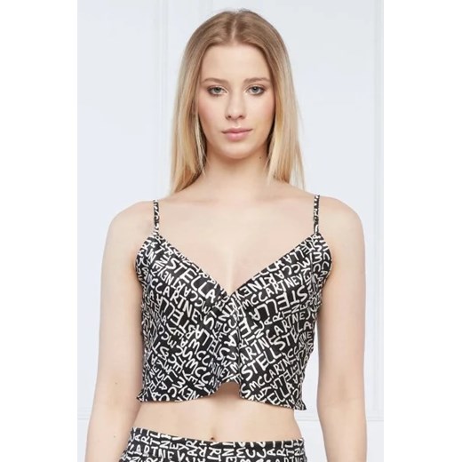Stella McCartney Jedwabna góra od piżamy | Regular Fit ze sklepu Gomez Fashion Store w kategorii Piżamy damskie - zdjęcie 172779063