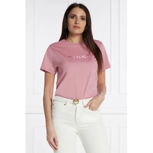 Pinko T-shirt | Regular Fit ze sklepu Gomez Fashion Store w kategorii Bluzki damskie - zdjęcie 172780112