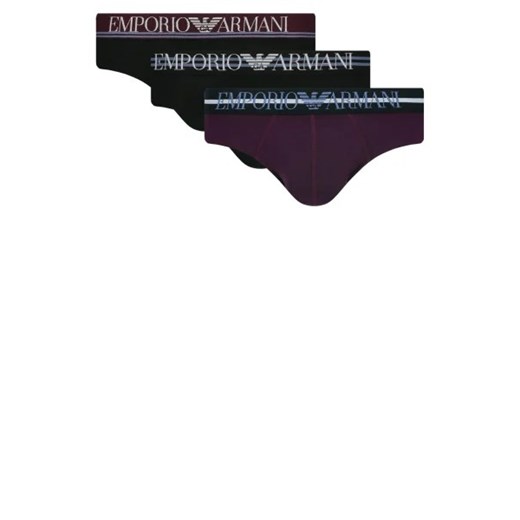 Emporio Armani Slipy 3-pack ze sklepu Gomez Fashion Store w kategorii Majtki męskie - zdjęcie 172780243