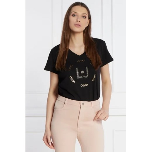 Liu Jo Sport T-shirt | Regular Fit L promocja Gomez Fashion Store