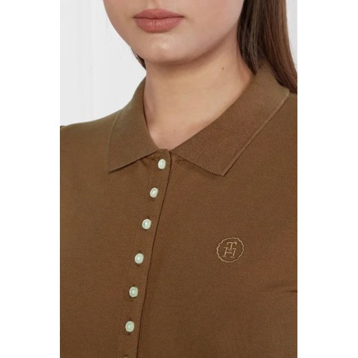 Bluzka damska Tommy Hilfiger z kołnierzykiem 