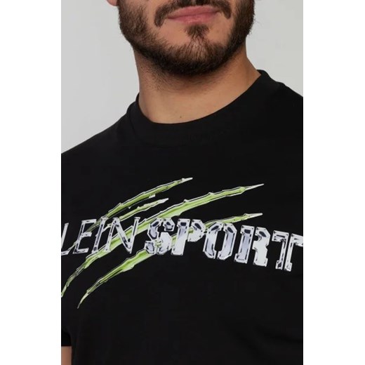 T-shirt męski Plein Sport z krótkimi rękawami 