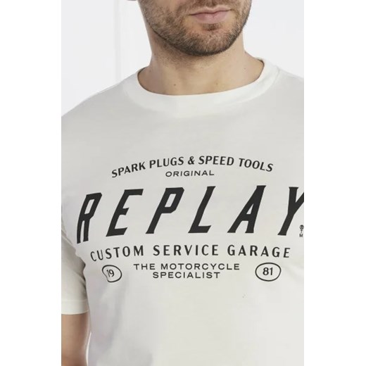 Replay T-shirt | Regular Fit Replay XL Gomez Fashion Store wyprzedaż