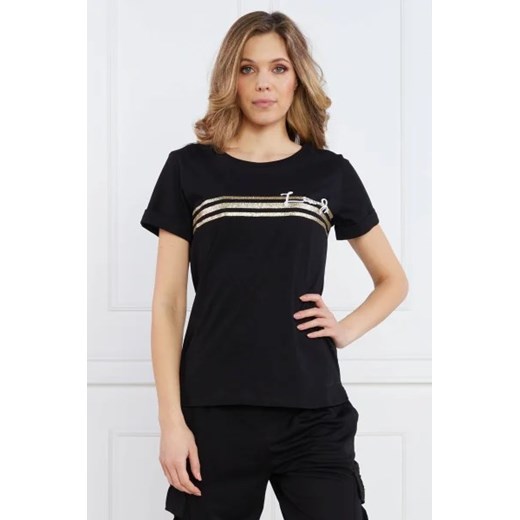 Liu Jo Sport T-shirt | Regular Fit ze sklepu Gomez Fashion Store w kategorii Bluzki damskie - zdjęcie 172781281