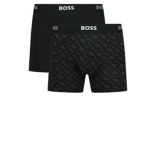 BOSS BLACK Bokserki 2-pack BoxerBr 2P Print G ze sklepu Gomez Fashion Store w kategorii Majtki męskie - zdjęcie 172781341
