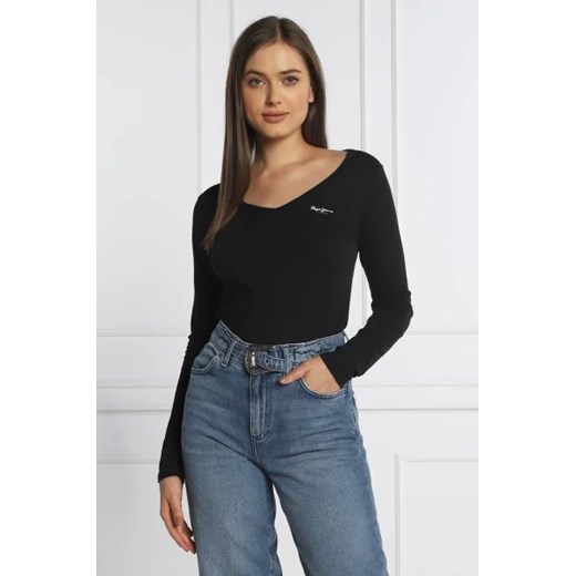 Pepe Jeans London Bluzka CORINE | Regular Fit ze sklepu Gomez Fashion Store w kategorii Bluzki damskie - zdjęcie 172781373