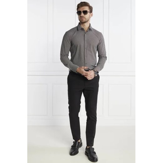 BOSS BLACK Koszula P HANK s kent C | Slim Fit 43 promocyjna cena Gomez Fashion Store