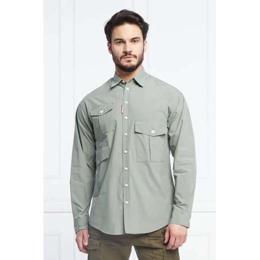 Dsquared2 Koszula Super Light Drop | Regular Fit Dsquared2 54 okazja Gomez Fashion Store