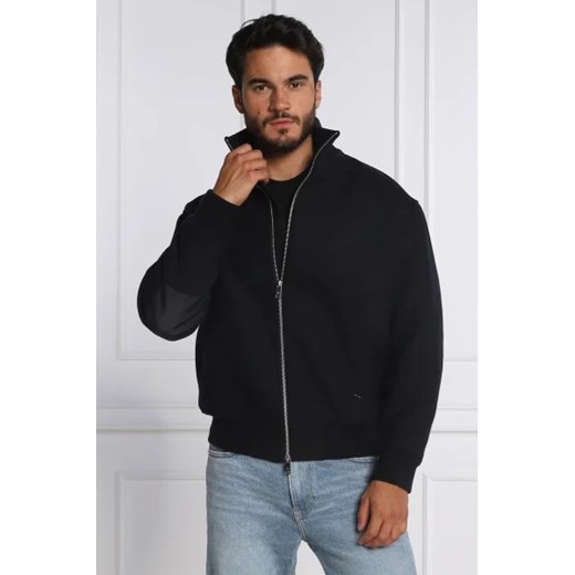 Armani Exchange Kurtka BLOUSON | Regular Fit | z dodatkiem wełny ze sklepu Gomez Fashion Store w kategorii Kurtki męskie - zdjęcie 172782303