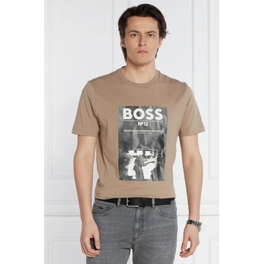 BOSS ORANGE T-shirt Te_BossTicket | Regular Fit ze sklepu Gomez Fashion Store w kategorii T-shirty męskie - zdjęcie 172782353