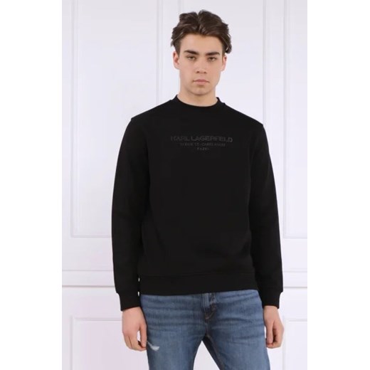 Karl Lagerfeld Bluza SWEAT CREWNECK | Regular Fit ze sklepu Gomez Fashion Store w kategorii Bluzy męskie - zdjęcie 172782402