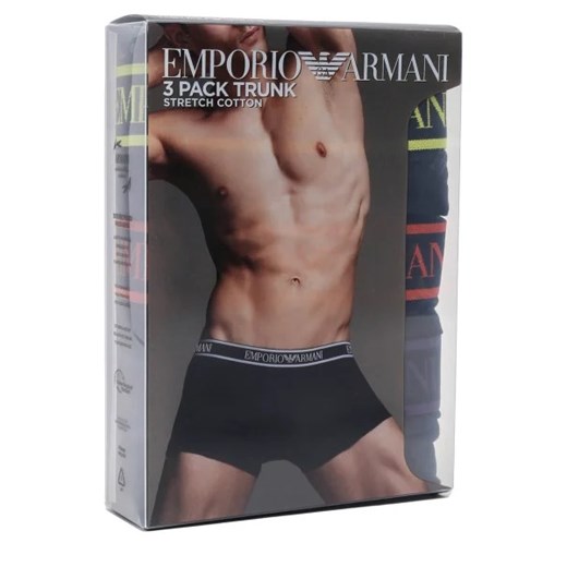 Emporio Armani Bokserki 3-pack Emporio Armani XL wyprzedaż Gomez Fashion Store