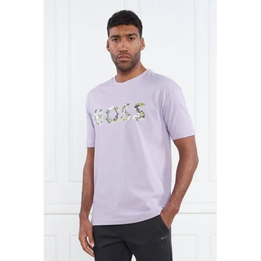 BOSS GREEN T-shirt LOTUS 10247529 01 | Relaxed fit ze sklepu Gomez Fashion Store w kategorii T-shirty męskie - zdjęcie 172783000