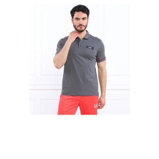 EA7 Polo | Regular Fit ze sklepu Gomez Fashion Store w kategorii T-shirty męskie - zdjęcie 172783121