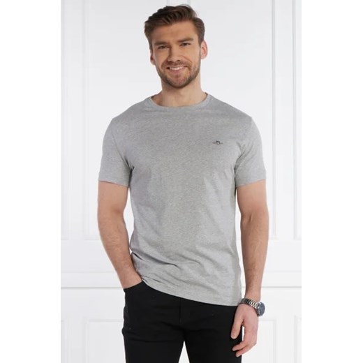 Gant T-shirt SHIELD | Slim Fit ze sklepu Gomez Fashion Store w kategorii T-shirty męskie - zdjęcie 172783203