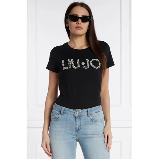 Liu Jo T-shirt | Regular Fit ze sklepu Gomez Fashion Store w kategorii Bluzki damskie - zdjęcie 172783551