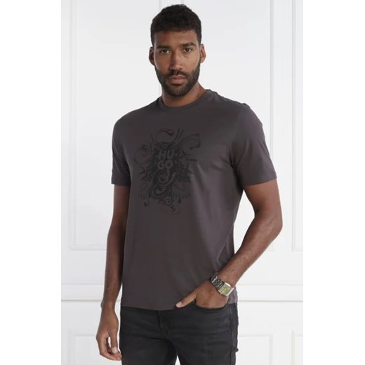 HUGO T-shirt Dinkerton | Regular Fit S wyprzedaż Gomez Fashion Store