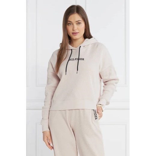 Tommy Hilfiger Bluza LONG SLEEVE HOODIE | Cropped Fit Tommy Hilfiger XS promocyjna cena Gomez Fashion Store