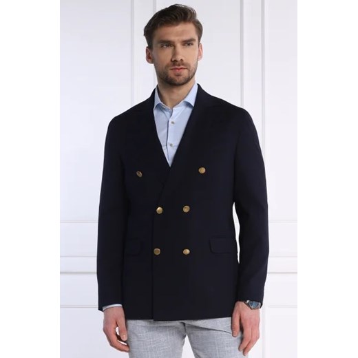 Oscar Jacobson Wełniana marynarka Farris Club | Regular Fit ze sklepu Gomez Fashion Store w kategorii Marynarki męskie - zdjęcie 172783704