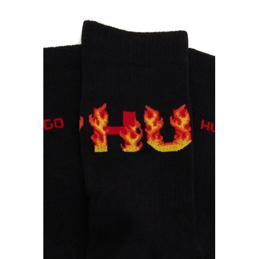 Hugo Bodywear Skarpety 3-pack QS RIB FLAMES 43/46 okazja Gomez Fashion Store