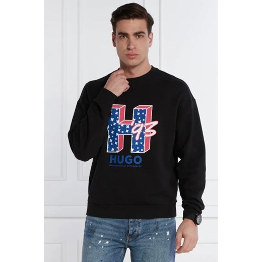 Hugo Blue Bluza Neasyo | Regular Fit Hugo Blue XL promocyjna cena Gomez Fashion Store