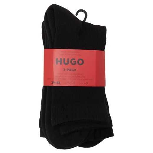 Hugo Bodywear Skarpety 3-pack QS RIB FLAMES 43/46 okazja Gomez Fashion Store