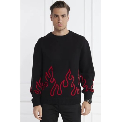 HUGO Sweter Sfire | Regular Fit | z dodatkiem wełny S promocyjna cena Gomez Fashion Store