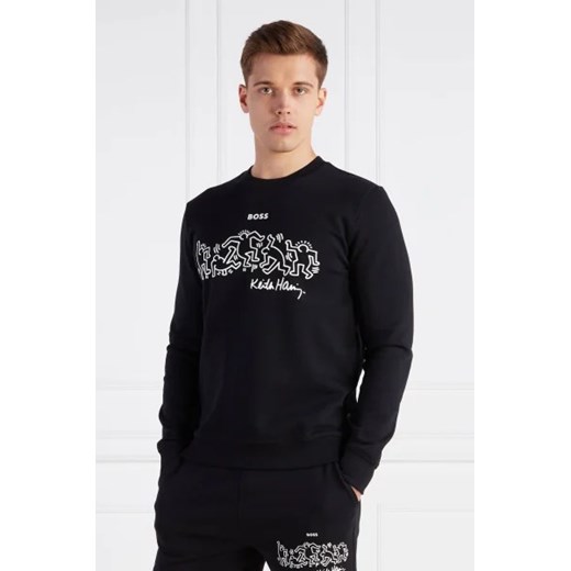 BOSS BLACK Bluza W Haring | Regular Fit ze sklepu Gomez Fashion Store w kategorii Bluzy męskie - zdjęcie 172783793