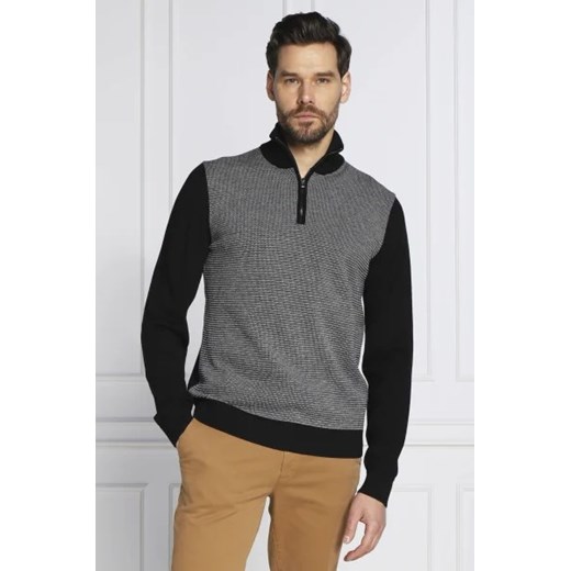 BOSS BLACK Wełniany sweter Ladamo | Regular Fit ze sklepu Gomez Fashion Store w kategorii Swetry męskie - zdjęcie 172783961