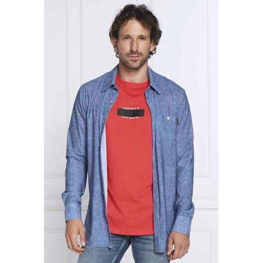 GUESS Koszula tech | Regular Fit ze sklepu Gomez Fashion Store w kategorii Koszule męskie - zdjęcie 172784151