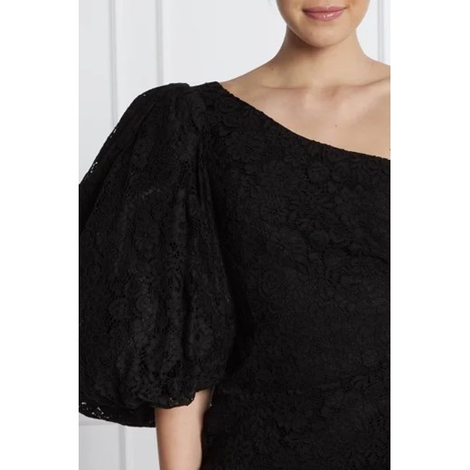 Pinko Sukienka PIZZO CON FRANGI Pinko 42 okazyjna cena Gomez Fashion Store