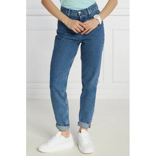 CALVIN KLEIN JEANS Jeansy | Mom Fit | high rise ze sklepu Gomez Fashion Store w kategorii Jeansy damskie - zdjęcie 172785214