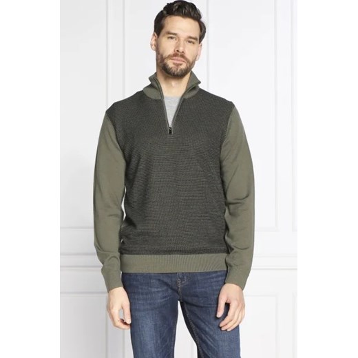 BOSS BLACK Wełniany sweter Ladamo | Regular Fit ze sklepu Gomez Fashion Store w kategorii Swetry męskie - zdjęcie 172785490