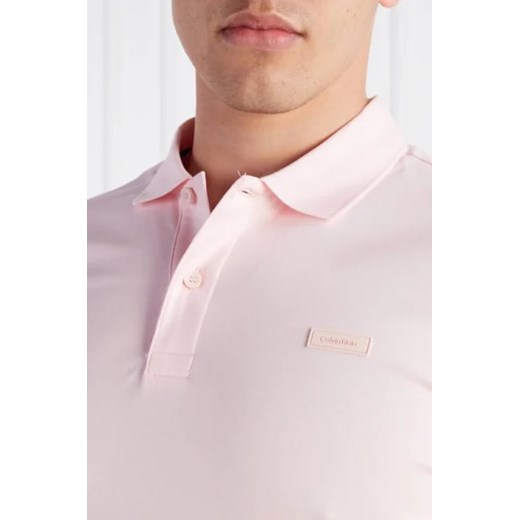 Calvin Klein Polo SMOOTH COTTON | Slim Fit Calvin Klein L wyprzedaż Gomez Fashion Store